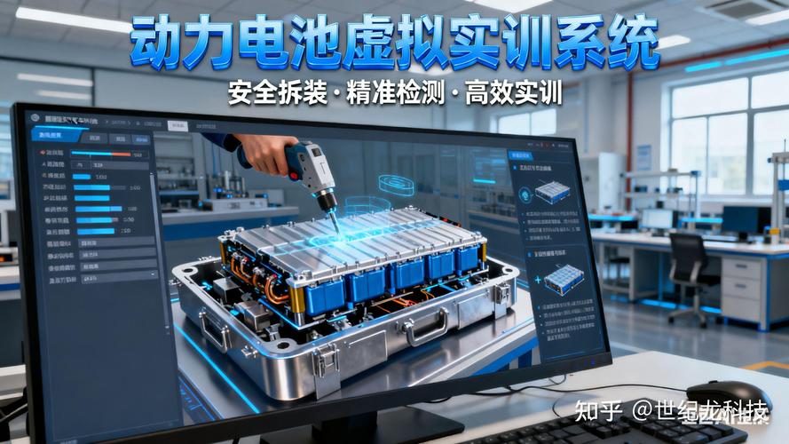 新能源汽车动力电池拆装与检测虚拟实训软件 科技赋能，安全高效